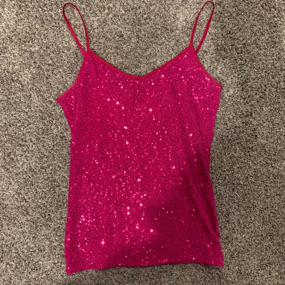 Express sequined camis - Picture 4 of 6